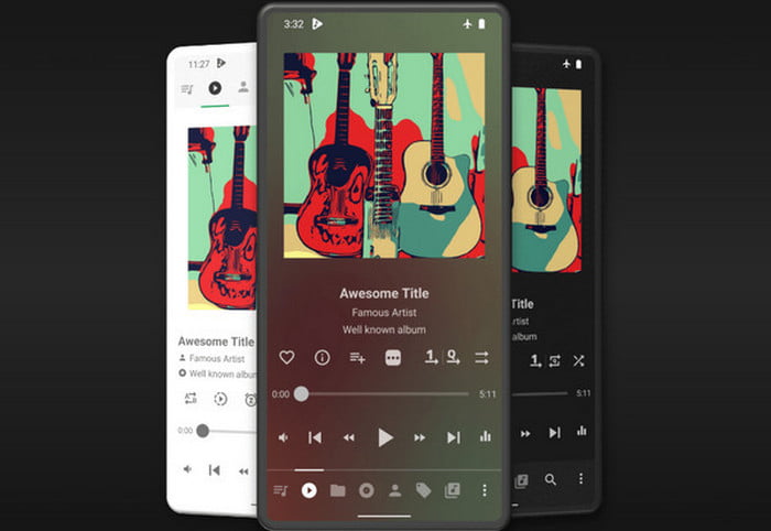 Aplikace Musicolet pro Android