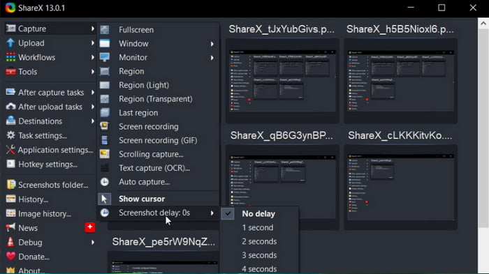 ShareX-alternatief voor OBS Studio