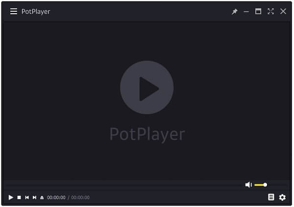 Скин по умолчанию для PotPlayer