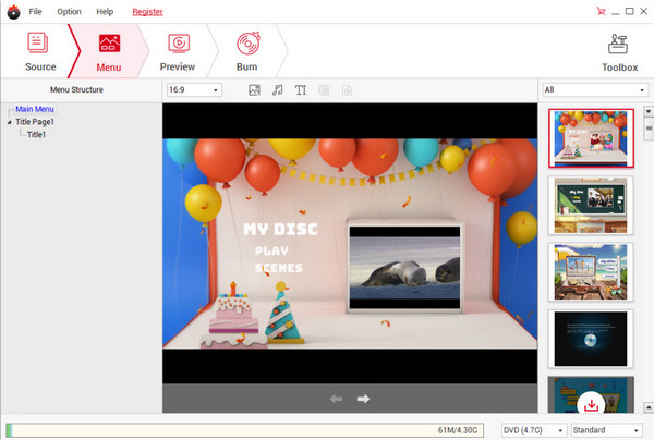 Aimersoft DVD Creator Program