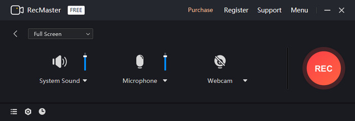 Funzione di registrazione dello schermo RecMaster