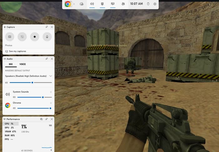 Press Shorcut Keys