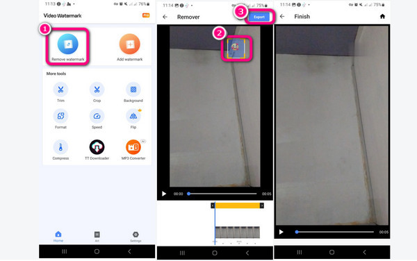 Video Watermark App Remover Emoji