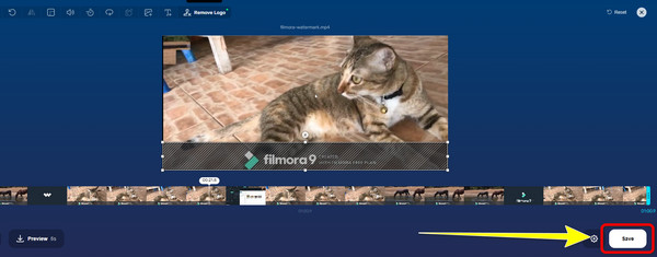 Knop voor opslaan van rechterinterface