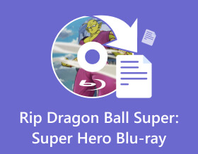Rippen Sie die Blu-ray von Dragon Ball Super Hero