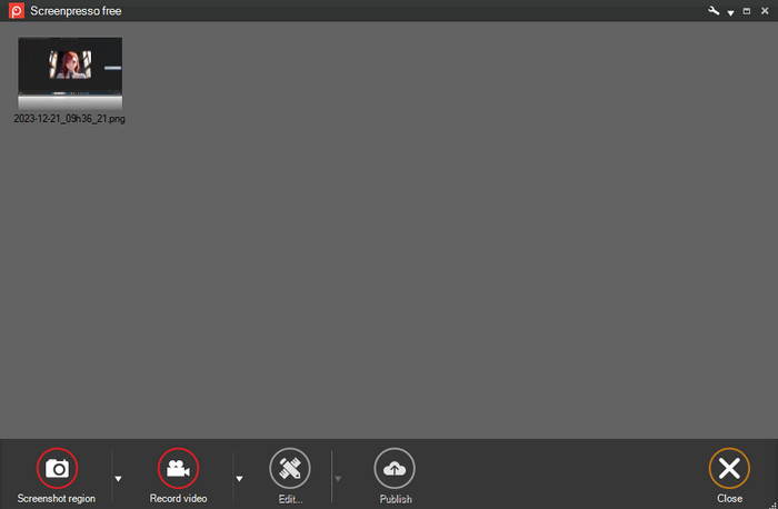 Screen Capture Feature
