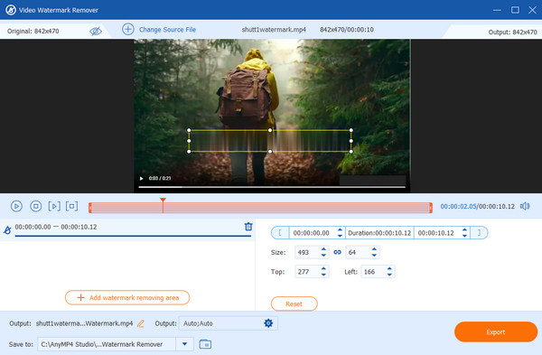 Eliminador de Shutterstock de Video Converter Ultimate
