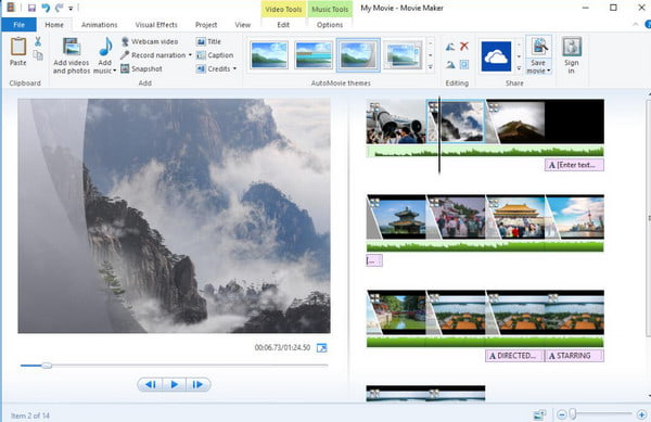 Microsoft Video Editor