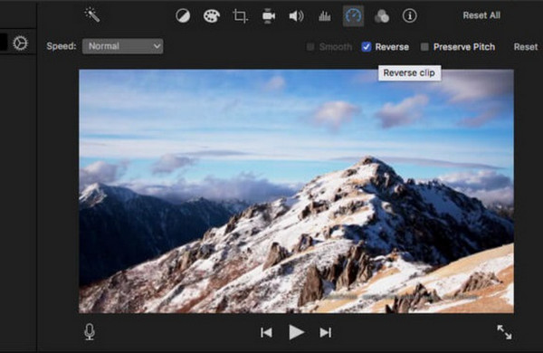 iMovie реверс