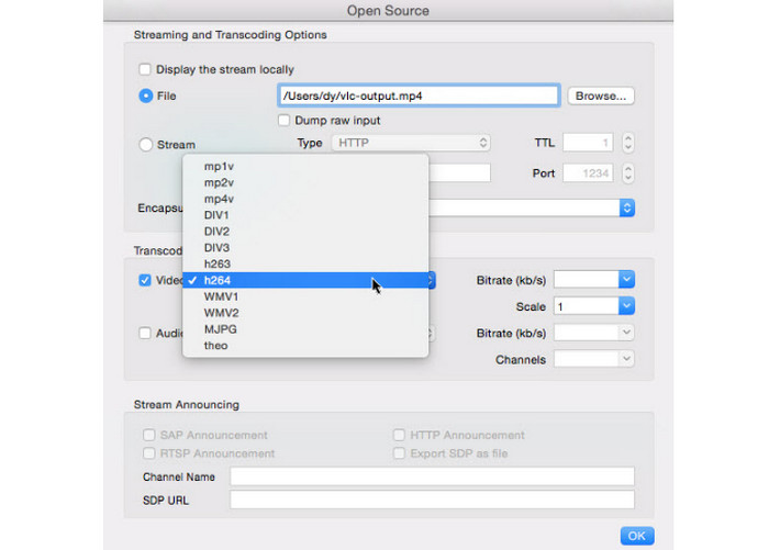 Configuración de VLC para Mac: Copia de DVD