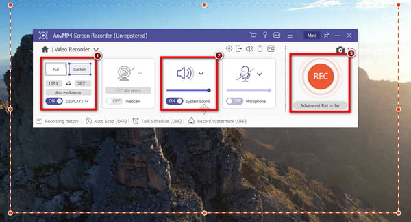 Ajustar la configuración de grabación