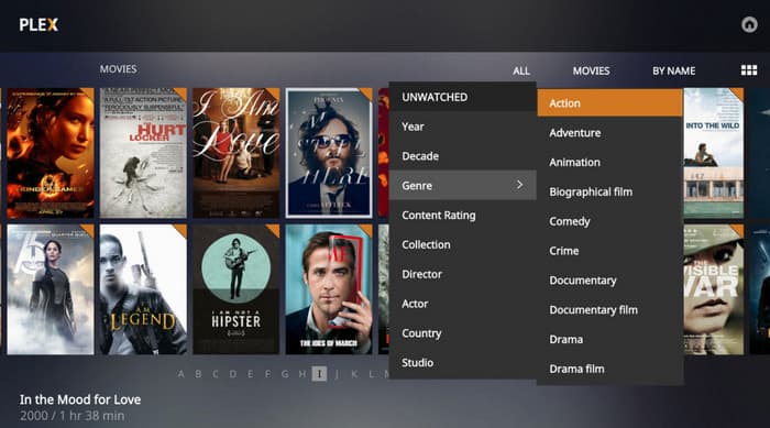 Lettore multimediale Plex