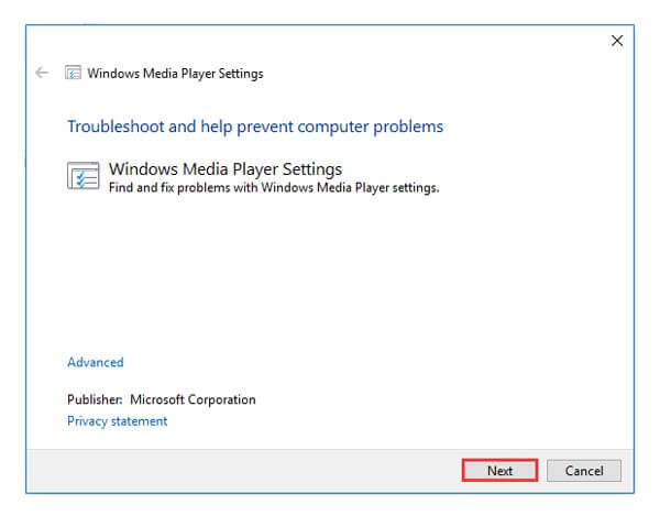 運行Windows Media Player設置