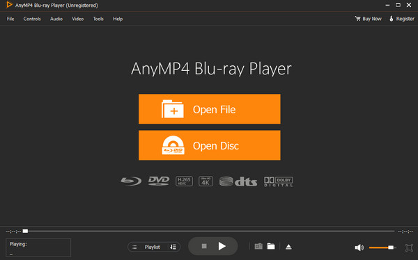 Blu-ray Player Interface