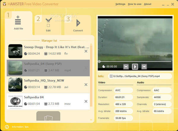Convertitore video gratuito per criceti