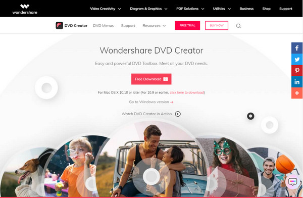 Wondershare Interface Program