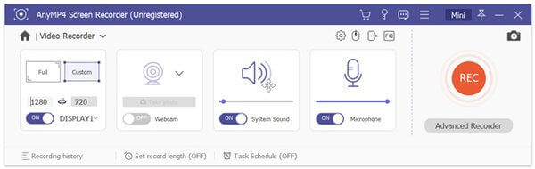 Adjust Recording Settings