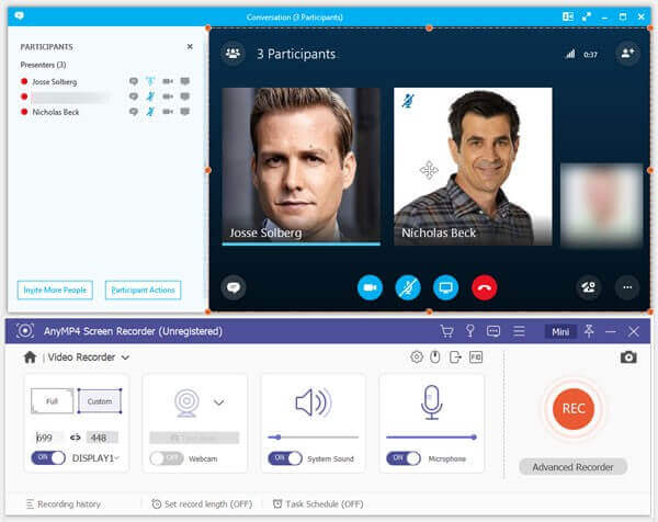 Лучший способ записать собрание Lync