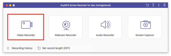 Wybierz Video Recorder Mac