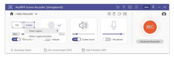 Enregistrement vidéo et audio