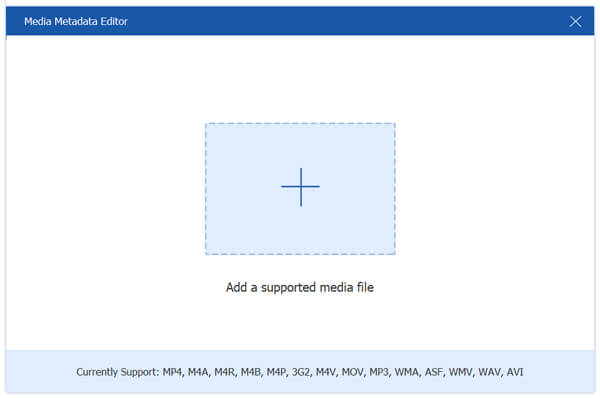 Add File To Media Metadata Editor