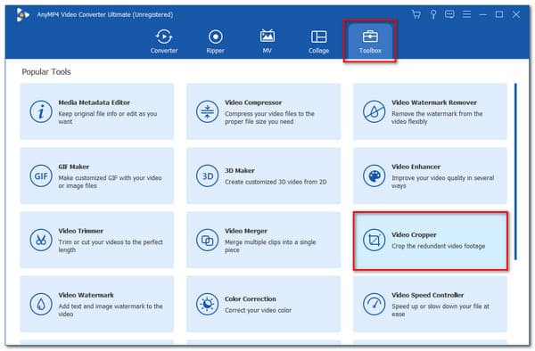 Convertidor de video Caja de herramientas definitiva Recortador de video