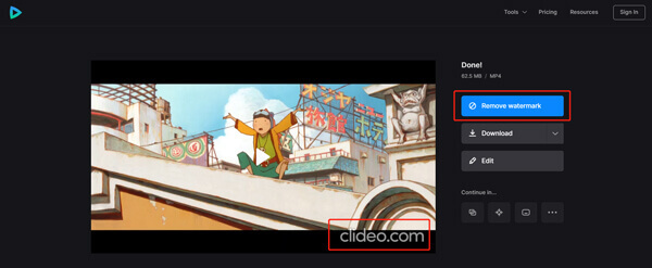 Přidat zvuk do videa Odebrat vodoznak