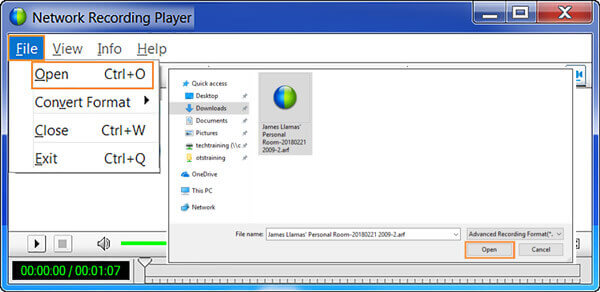 free webex arf player download