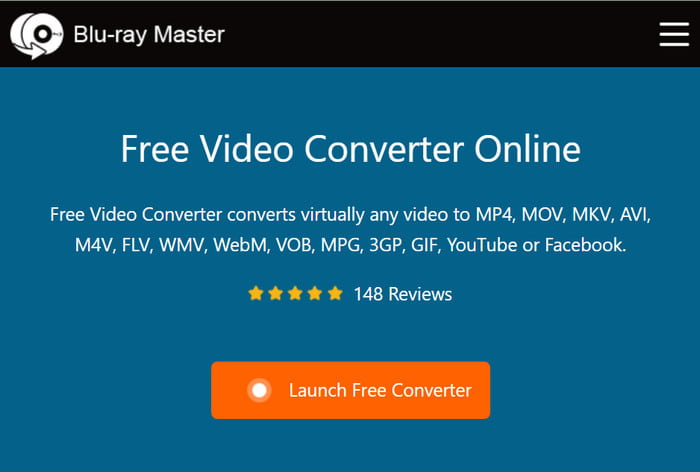 Convertitore video gratuito online Avvia il convertitore gratuito