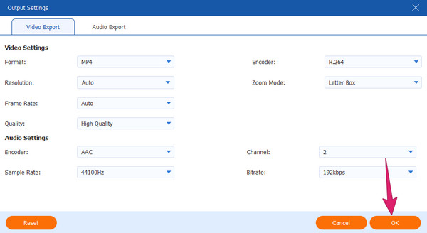 VCU Speed Controller Video Settings