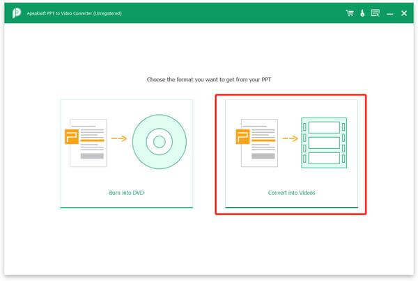 Converti PPT in funzione video