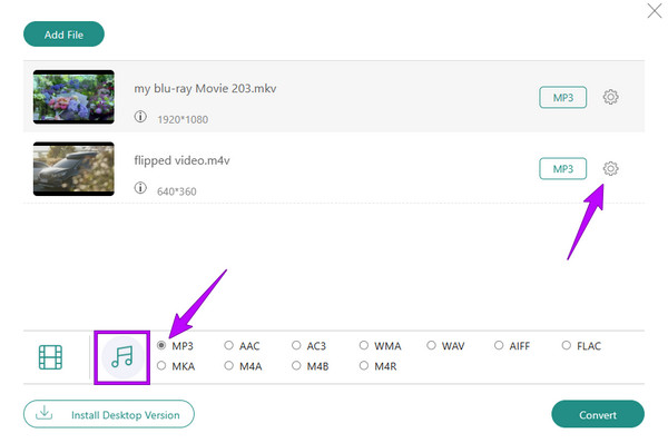 Miglior output di set online