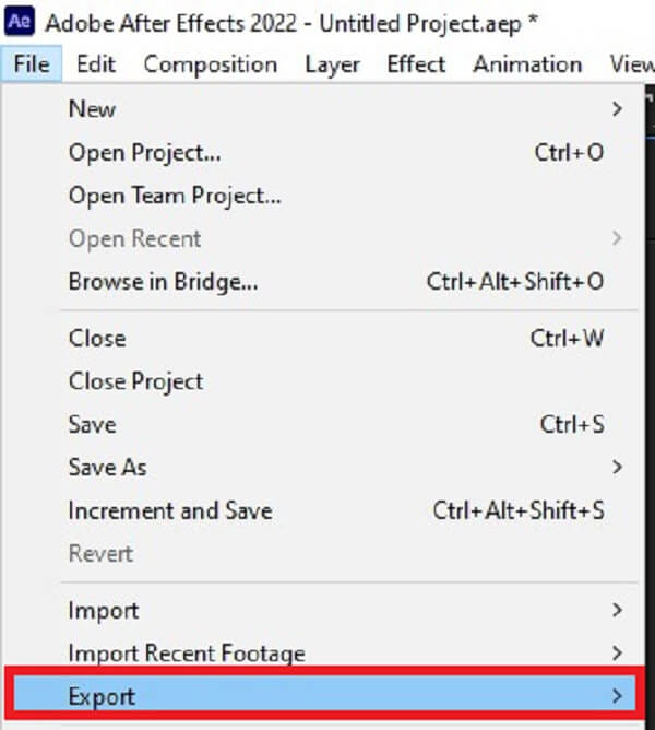 AE Crop Video Export