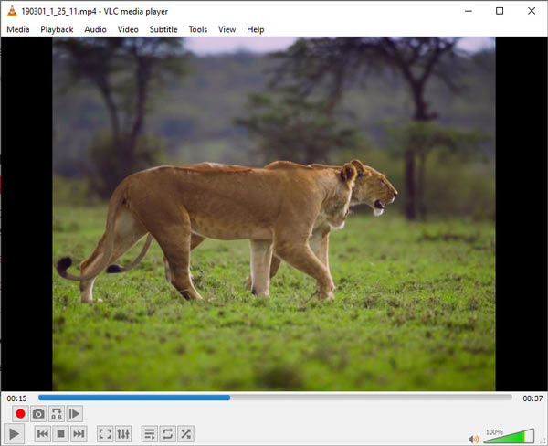 Cambiar el tamaño del vídeo VLC
