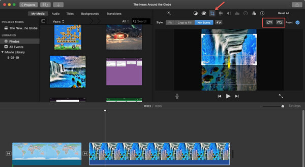 Flip A Video In iMovie Mac