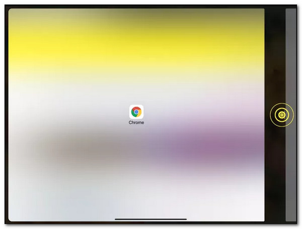 Liberação de tela dividida fechada do iPad