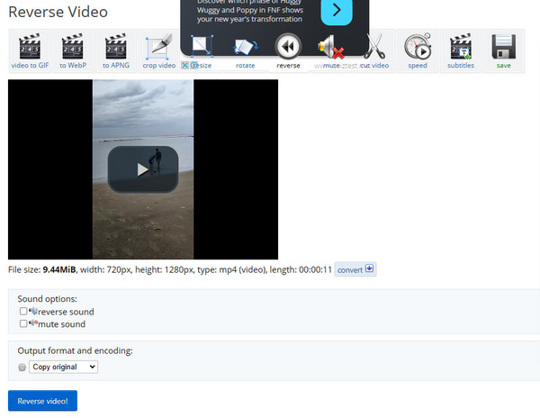 Ezgif Online Omkeren