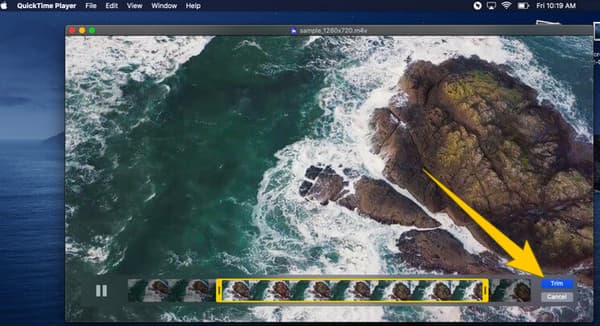 QuickTime Trim Video