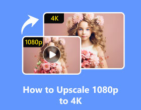 Hoe 1080p op te schalen naar 4K