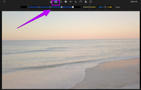 iMovie Enhance Zoom Video