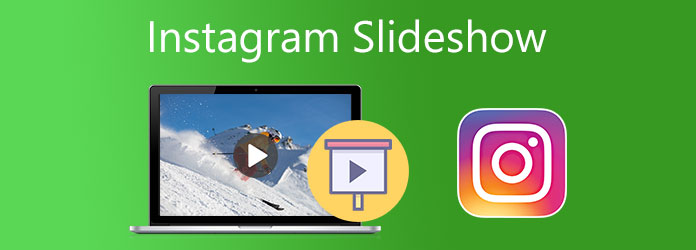 Apresentação de slides do Instagram