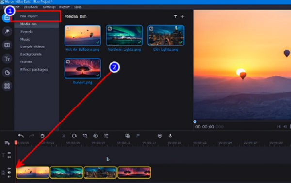 Filimport Movavi