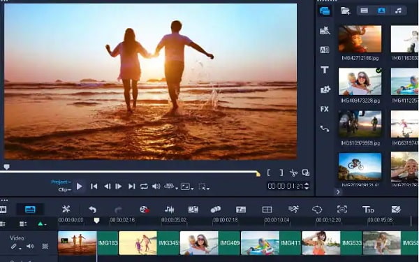 Import fotografií z VideoStudio