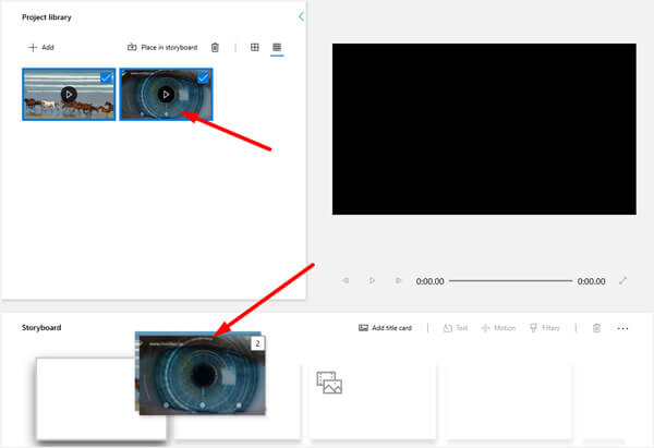 Συνδυάστε αρχεία MOV Windows 10 μέσω φωτογραφιών