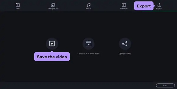 Сохранить видео Movavi