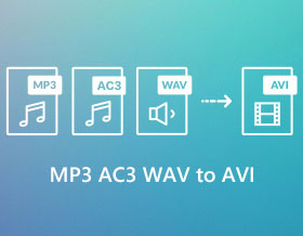 MP3 AC3 WAV naar AVI