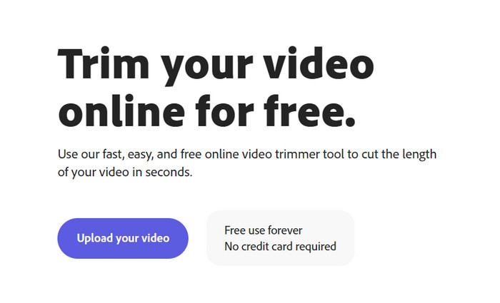 Adobe Express MP4 Cutter Online