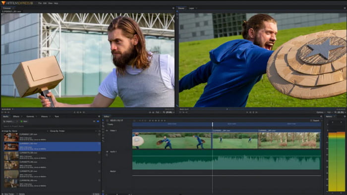 HitFilm Express MP4 Trimmer Windows Mac