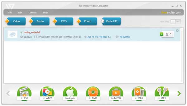 Freemake Video-omzetter