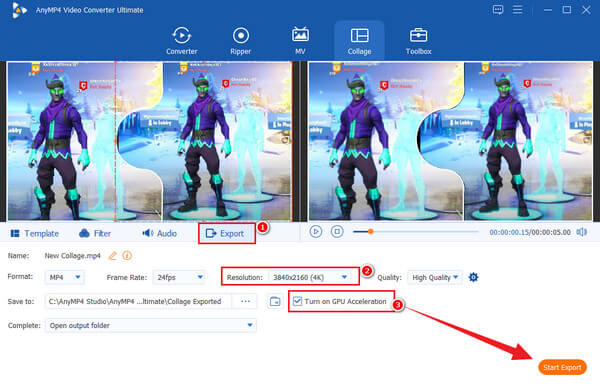 Convertidor Personalizar Exportación